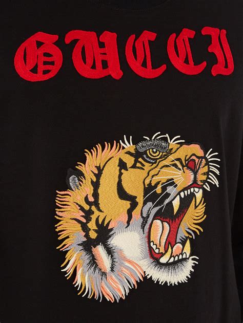 gucci fur loafers tiger|Gucci tiger long sleeve shirt.